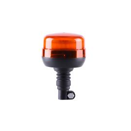 ORANGE LED BEACON FLASHING ON FLEXIBLE ROD - 12/24V